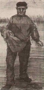 Sower (8) — Vincent Willem Van Gogh, Post-impressionist