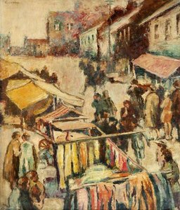 Open Air Market (county Antrim) — William Conor
