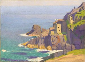 The Old Cornish Tin Mine — Robert Morson Hughes
