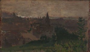 View Of Dieppe With Eglise Du Pollet — Walter Richard Sickert, Impressionism