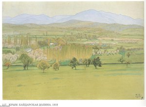 Crimea. Baidar Valley — Ivan Yakovlevich Bilibin
