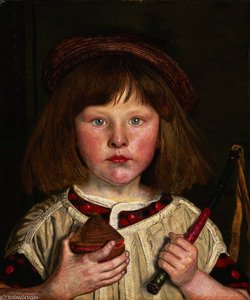 The English Boy — Ford Madox Brown
