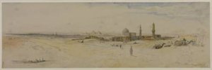 View Near Cairo — Edward Lear