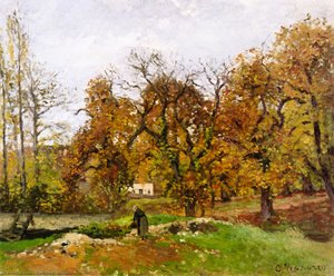 Le Ru De Montbuisson, Louveciennes — Camille Pissarro
