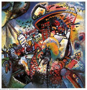 Moscow I — Wassily Wassilyevich Kandinsky