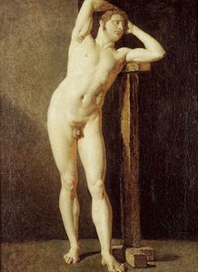 Male Nude — Jean-auguste-dominique Ingres