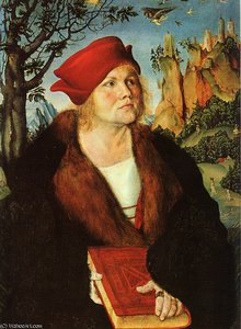 Portrait Of Johannes Cuspinian — Lucas Cranach The Elder