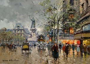 Place De La Republic — Antoine Blanchard (marcel Masson)