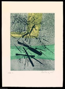 Flowering, From The Portfolio A Genesis — Gabor Peterdi