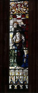 Queen Maria of Castile and her daughter with St. Peter the Martyr - church choir