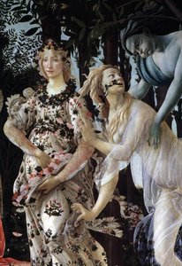 Detail Von Flora Als Die Stunde Des Frühlings — Sandro Botticelli