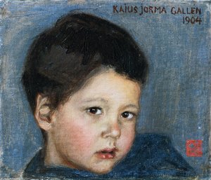 Portrait Of Kaius Jorma Gallén — Akseli Gallen-kallela