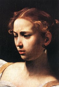 Judit Decapitando Holofernes (detalle) — Caravaggio