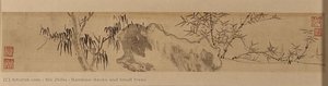 Bamboo, Rocks And Small Trees — Xie Zhiliu