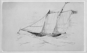 Sailboat — Martin Johnson Heade