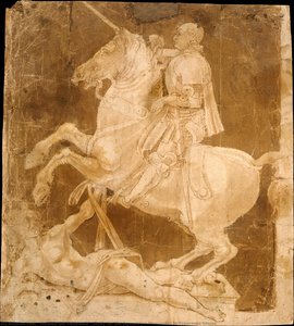 Study For The Equestrian Monument To Francesco Sforza — Антонио Дел Полајуоло, Early Renaissance