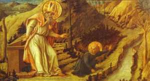 The Vision Of St. Augustine — Filippo Lippi, Renaissance