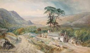 View Of Llanrwst From Bettws-y-coed