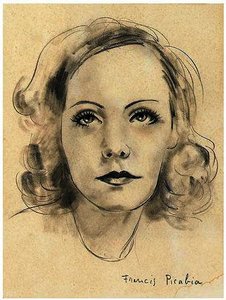 Greta Garbo — Francis Picabia, Cubism