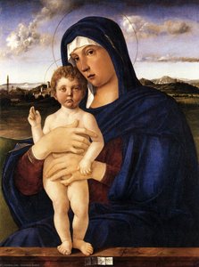 Madonna With Blessing Child — Giovanni Bellini, Early Renaissance