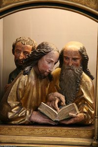 Werkstatt Oder Vorgänger Des Niklaus Von Hagenau, Apostelbüsten Von Der Dritten Schauseite Des Isenheimer Altars
