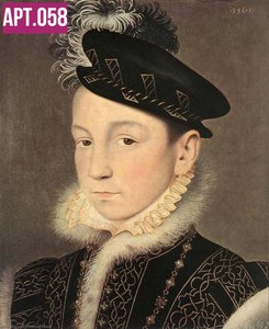 Portrait Of King Charles Ix Of France — Françoise Klouet, Renaissance Portraiture