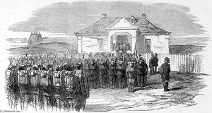 Distribution Of The Medjidie, After The Battle Of Citate — Constantin Guys