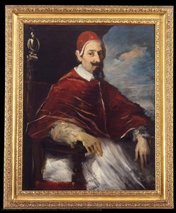 Portrait Of Alessandro Vii Chigi — Da Pier Francesco Mola