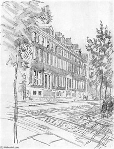 Eleventh And Spruce — Joseph Pennell