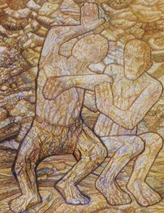 Two Men — Pavel Filonov