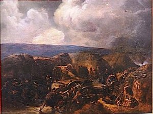 SIEGE D'ANVERS ARMEMENT DE LA PREMIERE PARALLELE.NUIT DU 29 AU 30 NOVEMBRE 1832