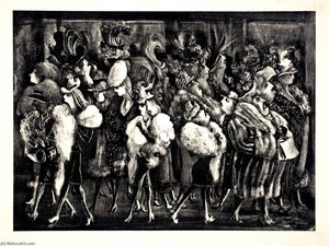 Untitled (easter Parade) — Adolf Dehn