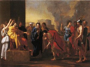 The Continence Of Scipio (after Nicholas Poussin) — John Smibert