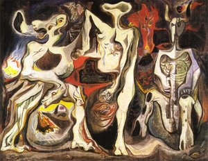 There Is No World Ended — André Masson