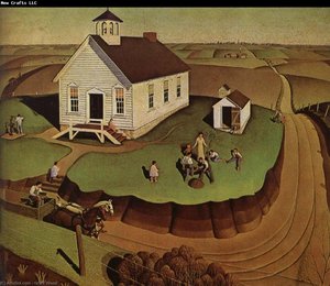Arbor Day — Grant Wood