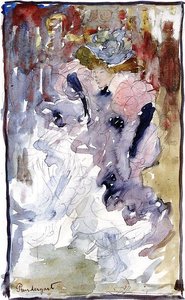 Can Can Dancer — Maurice Brazil Prendergast
