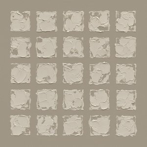 Monolithic Fragments In Cream And Taupe: A Meditative Study Of Sculptural Texture — David Moreau