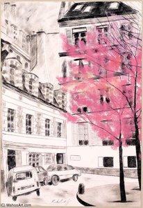Delacroix's Studio — Ronald Brooks Kitaj