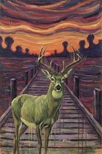 El Centinela Silencioso Del Muelle Al Crepúsculo — Édouard Cartier