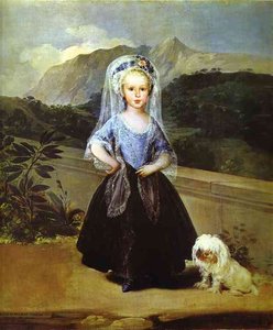 Maria Teresa De Borb N Y Vallabriga — Франсиско Гоја, Romantic Portraiture