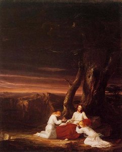 Angels Ministering To Christ In The Wilderness — Thomas Cole