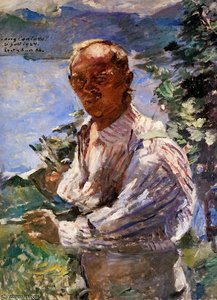 Self Portrait Sun — Lovis Corinth