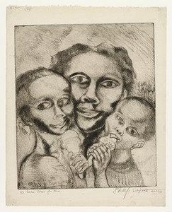 Ice Cream Cones For Three — Philip Evergood