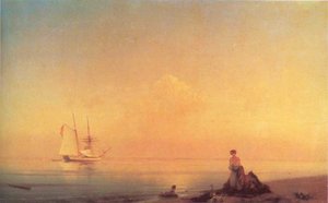 Orilla Del Mar. Calma. — Iván Aivazovski
