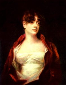 Portrait Of Mrs. Robert Scott Moncrieff — Henry Raeburn, Romantic Portraiture