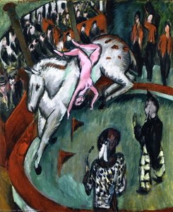 Circus (also Known As Circus Rider) — Ernst Ludwig Kirchner, German Expressionism