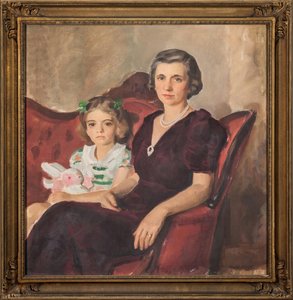 Dorothy Chapin and her daughter Virginia S. Chapin