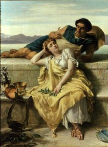 A Greek Ode — Alfred Elmore