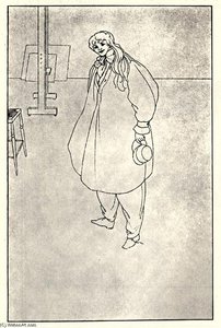 Portrait Of Miss Letty Lind — Aubrey Vincent Beardsley