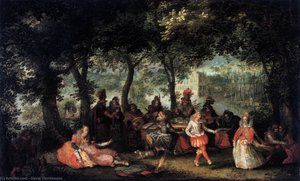 Music-making Company in the Open